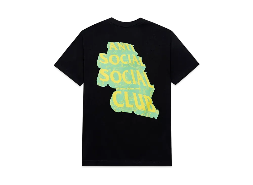 ANTI SOCIAL SOCIAL CLUB FA22 Quest For Love Black Tee "Black"