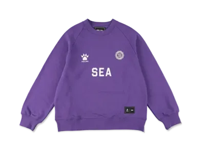 WIND AND SEA x KELME Crew Neck Sweat "Purple"