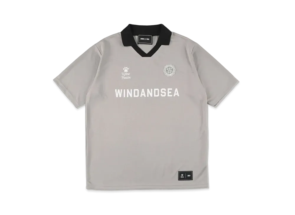 WIND AND SEA x KELME Soccer Half Sleeve Shirts "Gray"