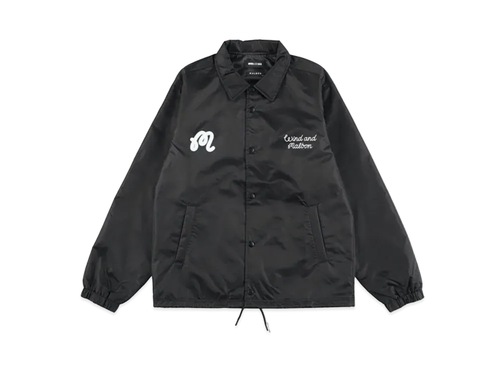 windandsea malbon coach jacket　マルボンゴルフ WIND AND SEA × Malbon Golfの第3弾