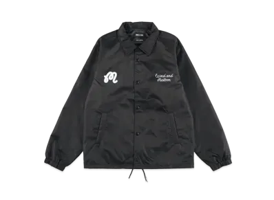 WIND AND SEA x Malbon Golf Coach Jacket "Black"