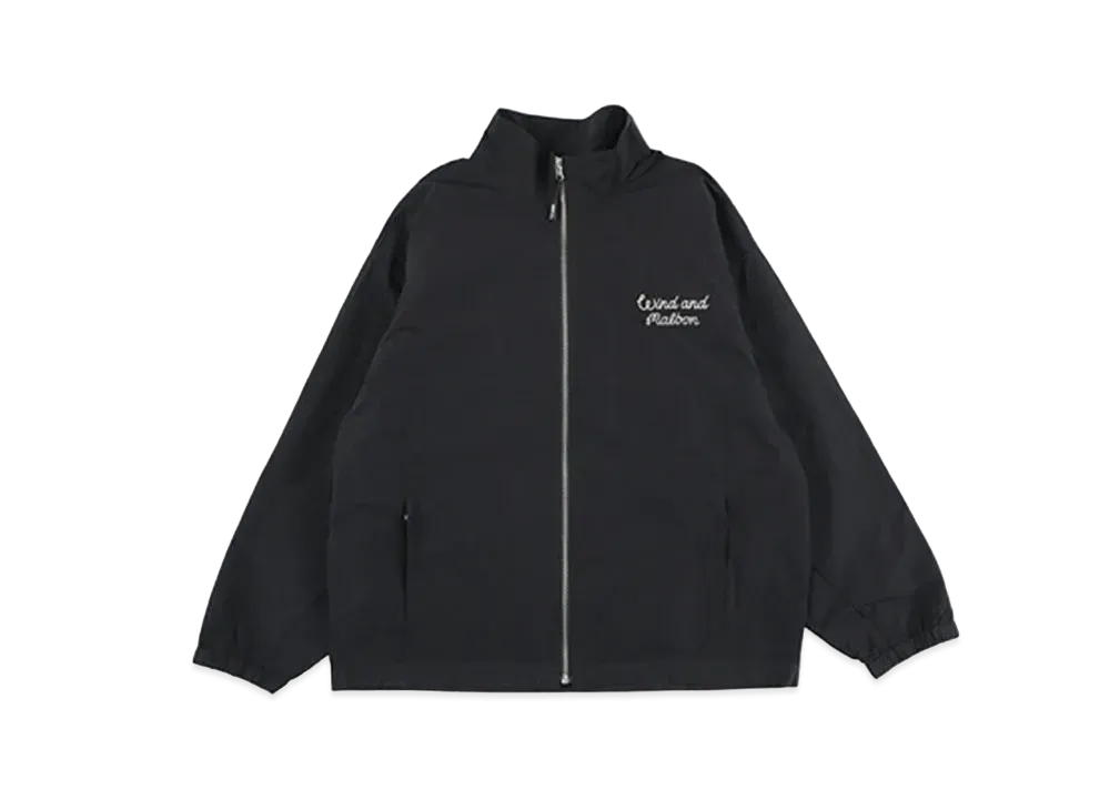 WIND AND SEA x Malbon Golf Nylon Jacket "Black"