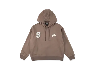 WIND AND SEA x Malbon Golf Hoodie "Sea Brown"