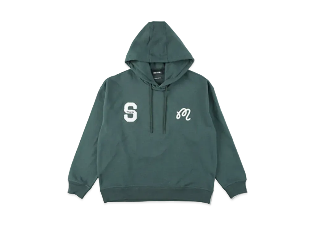 WIND AND SEA x Malbon Golf Hoodie "Green"