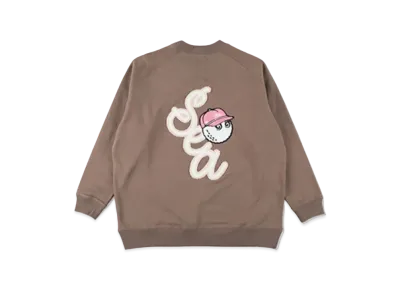 WIND AND SEA x Malbon Golf Crew Neck "Sea Brown"