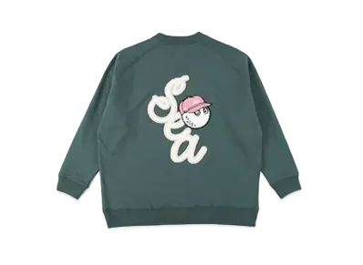 WIND AND SEA x Malbon Golf Crew Neck "Green"
