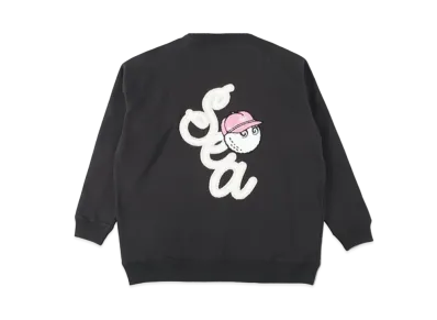 WIND AND SEA x Malbon Golf Crew Neck "Black"