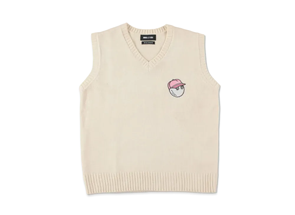 Malbon Golf x WIND AND SEAニットベスト 新品未使用 WIND AND SEA x Malbon Golf Knit Vest 