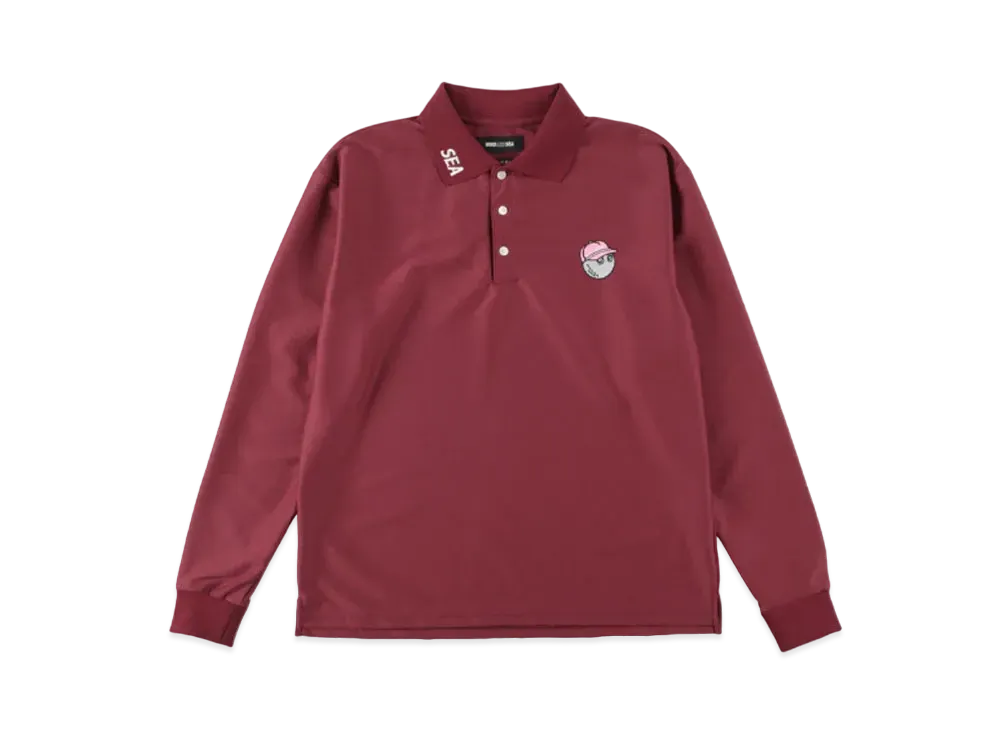 WINDANDSEAウィンダンシー Malbonマルボン コラボ ポロシャツ WINDANDSEAウィンダンシーMalbon マルボン コラボ ポロシャツ 2025年