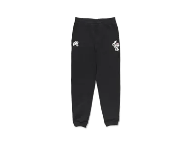 WIND AND SEA x Malbon Golf Sweat Pants "Black"