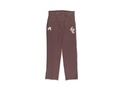 WIND AND SEA x Malbon Golf Chino Pants "Sea Brown"