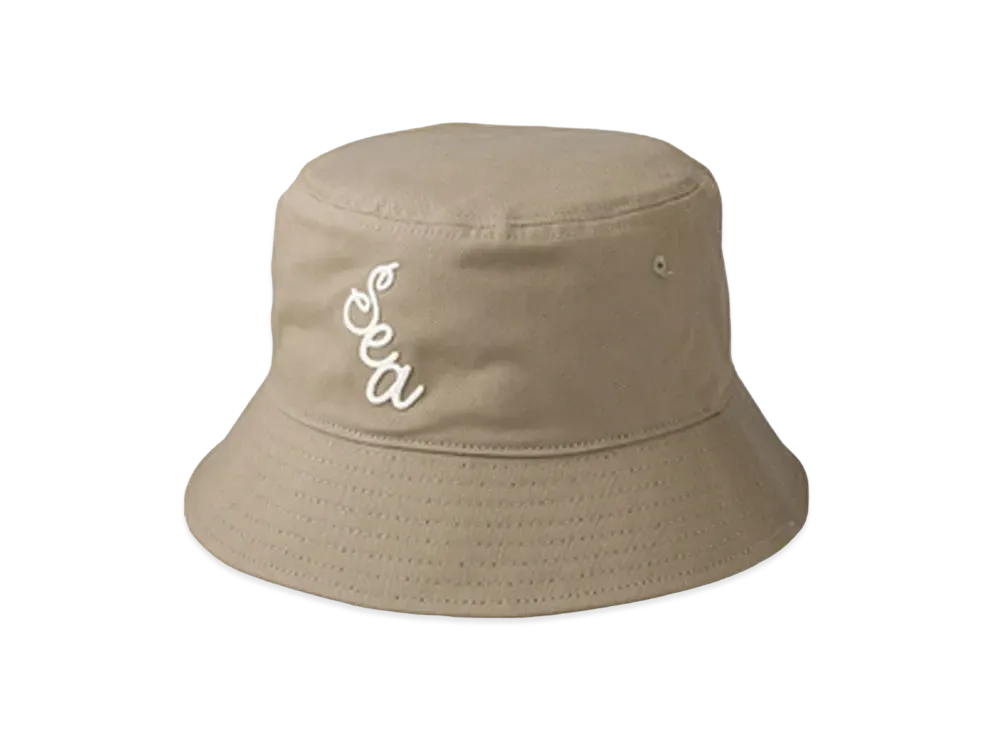 WIND AND SEA x Malbon Golf Bucket Hat "Sea Brown"