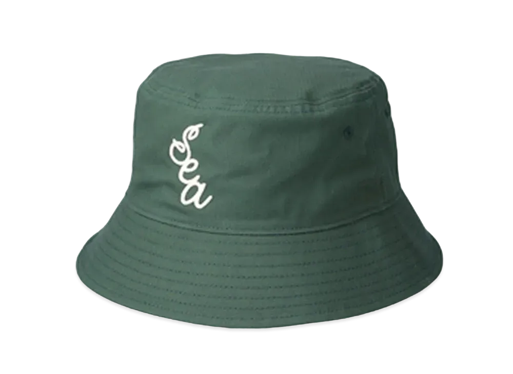 WIND AND SEA x Malbon Golf Bucket Hat "Green"