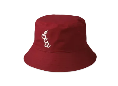 WIND AND SEA x Malbon Golf Bucket Hat "Burgundy"