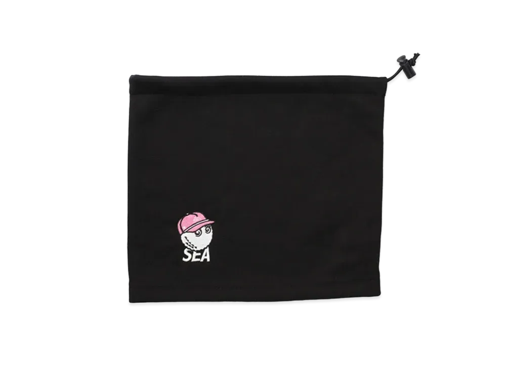 WIND AND SEA x Malbon Golf Neck Warmer "Black"