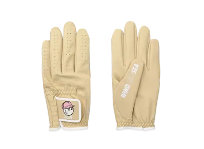 WIND AND SEA x Malbon Golf Golf Glove "Beige"
