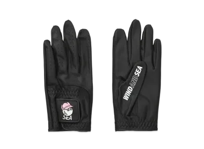 WIND AND SEA x Malbon Golf Golf Glove "Black"