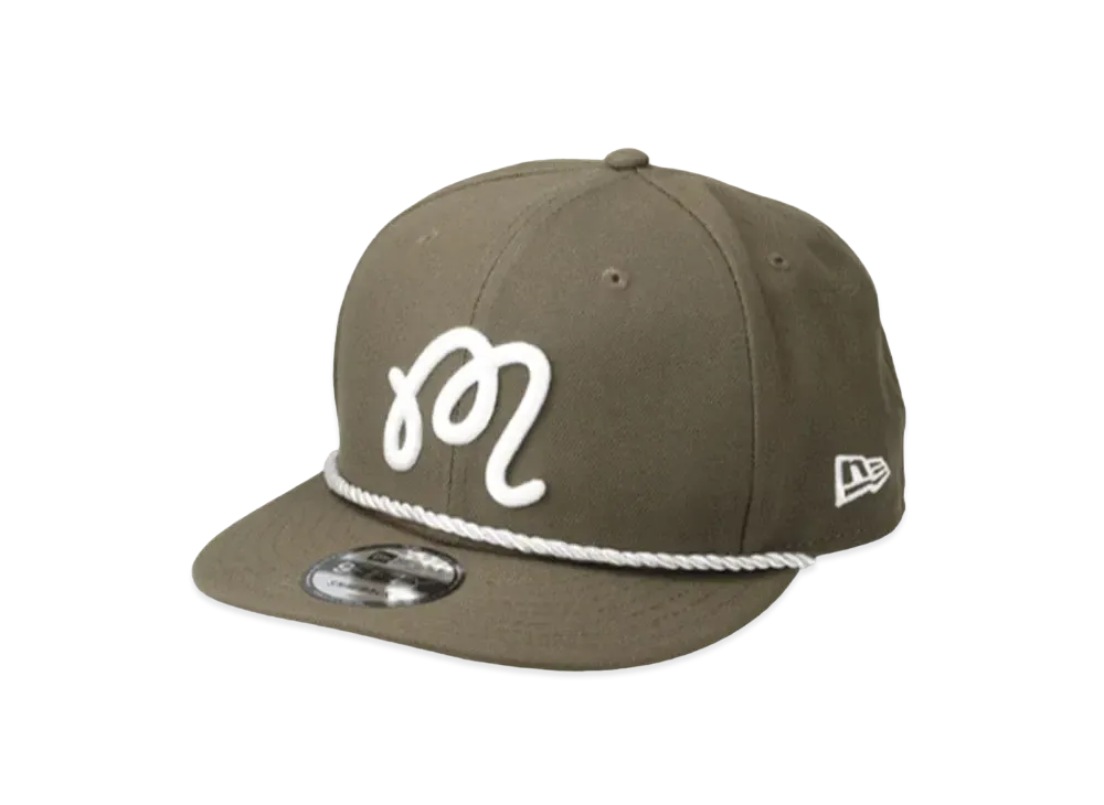 WIND AND SEA x Malbon Golf x NEWERA Cap "Sea Brown"