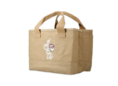 WIND AND SEA x Malbon Golf Tote Bag "Sea Brown"
