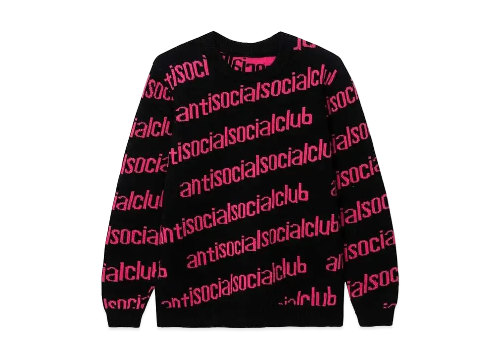 ANTI SOCIAL SOCIAL CLUB FA22 In The Loop Black "Black"
