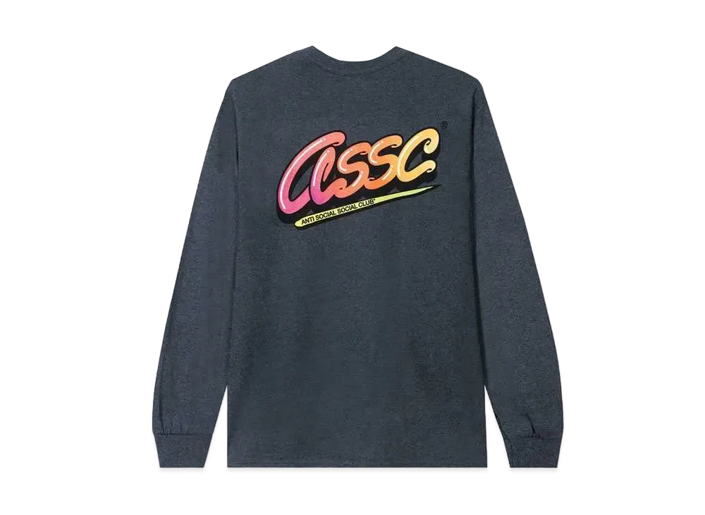 ANTI SOCIAL SOCIAL CLUB FA22 But Wait Dark Heather Long Sleeve Tee "Dark Heather"