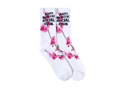 ANTI SOCIAL SOCIAL CLUB FA22 The Real Kkotch White Socks "White"