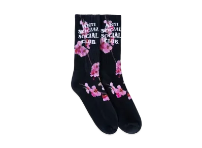 ANTI SOCIAL SOCIAL CLUB FA22 The Real Kkotch Black Socks "Black"