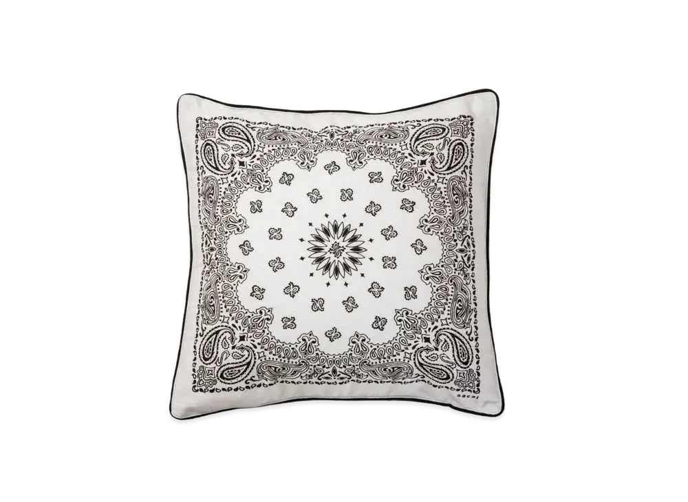 sacai Bandana Cushion Cover S "Off White"