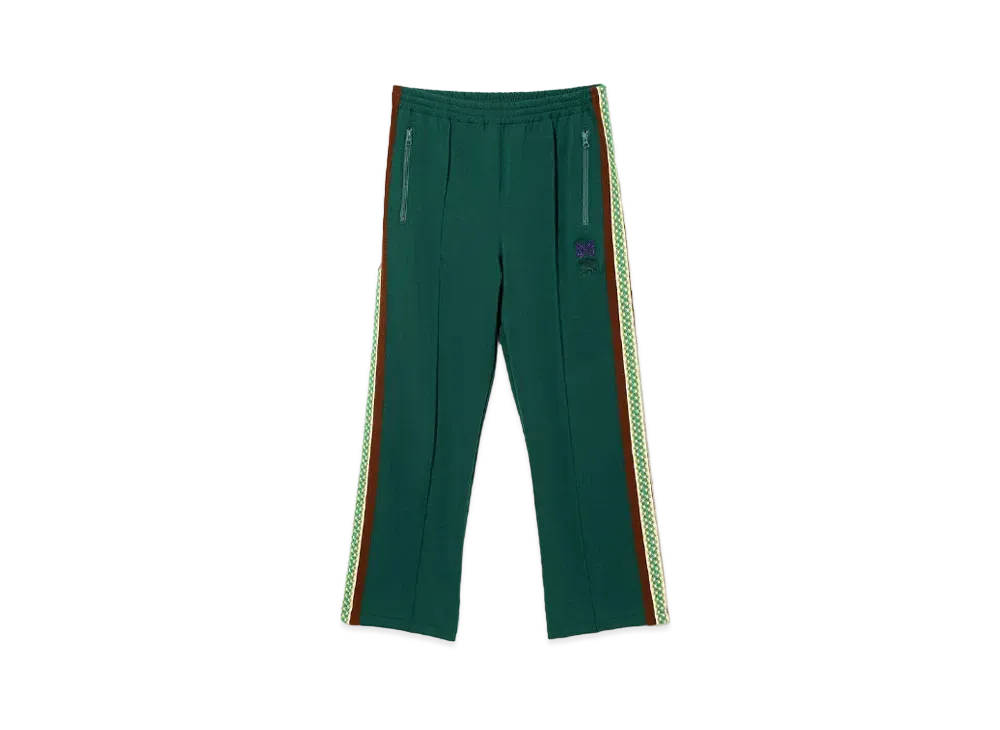 Needles x Sasquatchfabrix. Track Pant Poly Smooth "Dark Green"