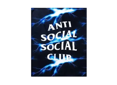 ANTI SOCIAL SOCIAL CLUB FA22 Twister Blanket "Black"