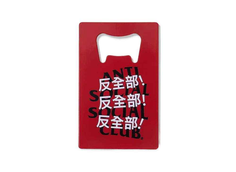 ANTI SOCIAL SOCIAL CLUB FA22 Fake Teeth "Red"
