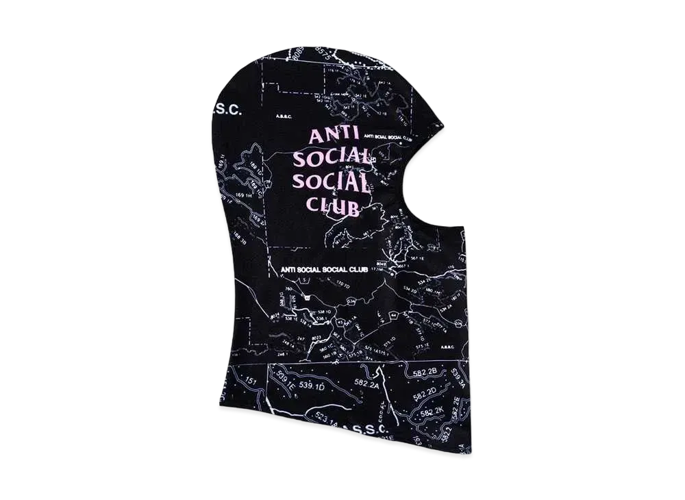 ANTI SOCIAL SOCIAL CLUB FA22 Quest For Love Balaclava "Black"