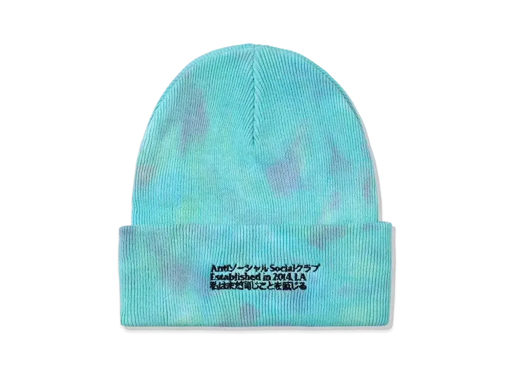 ANTI SOCIAL SOCIAL CLUB FA22 Kaburosai Raspberry Beanie "Raspberry"
