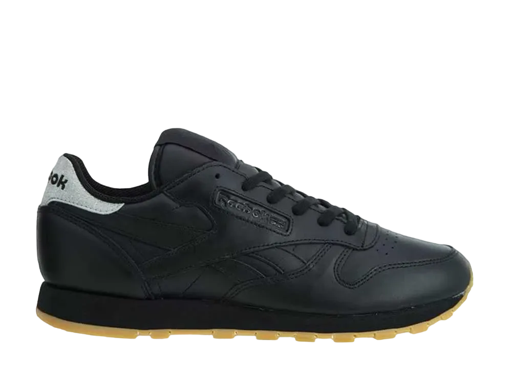 リーボック ウィメンズ クラシックレザー メット ダイアモンド シューズ "ブラック ガム"