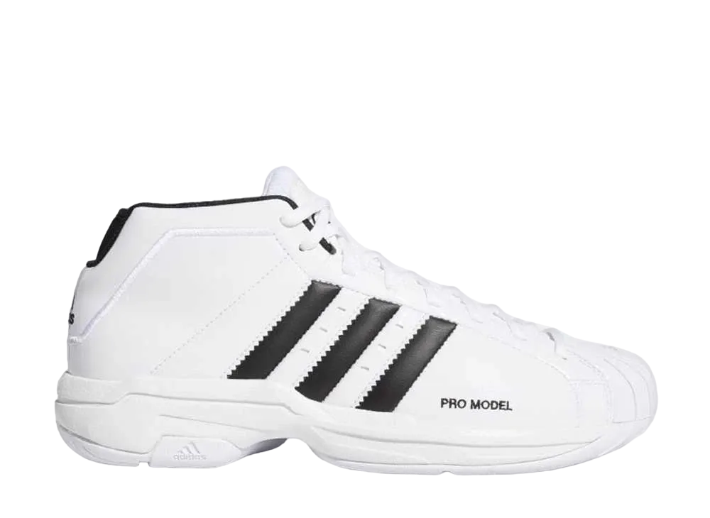 アディダス プロモデル 2G "フットウェア ホワイト/コア ブラック"