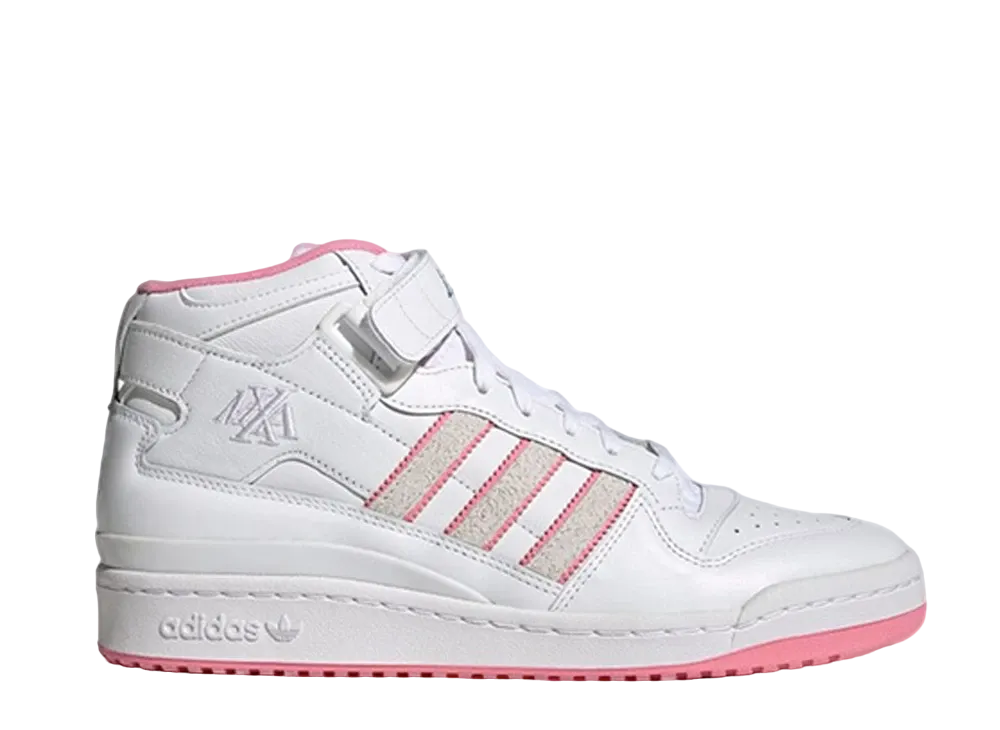 Lil Dre × adidas Forum 84 Mid "White/Bliss Pink"