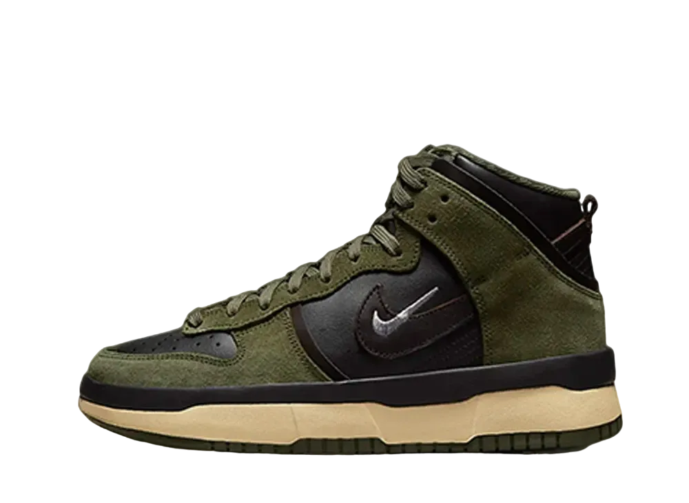 ナイキ ウィメンズ ダンク ハイ アップ "ミディアム オリーブ/ウルフ グレー"
