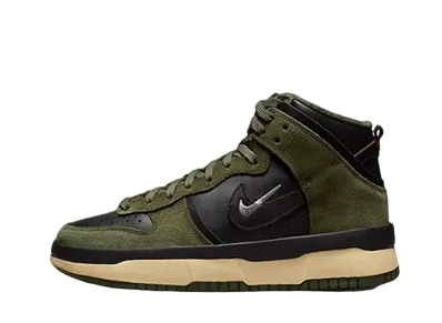 Nike Women's Dunk High Up "Medium Olive/Wolf Gray"