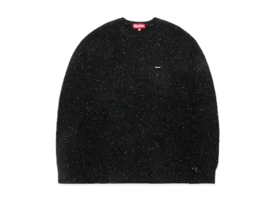 Supreme Small Box Speckle Sweater "Black"