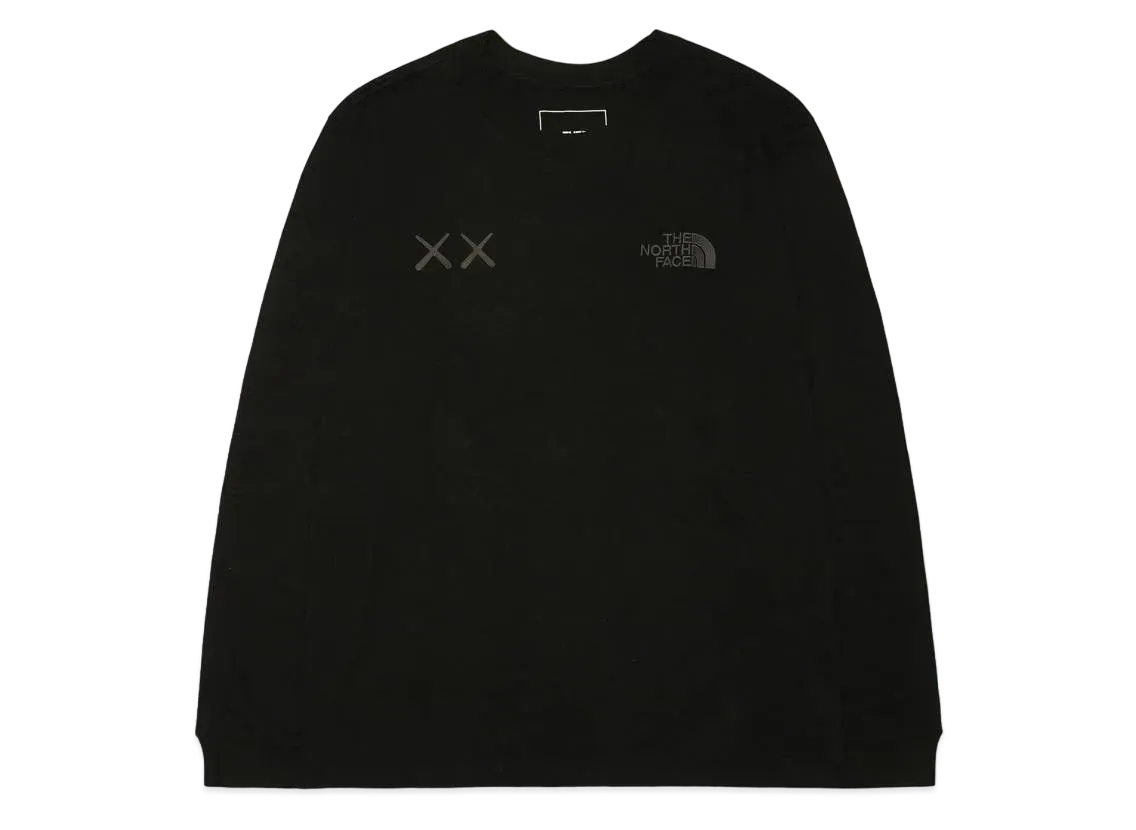 The North Face Kaws L/S Tee "Black"