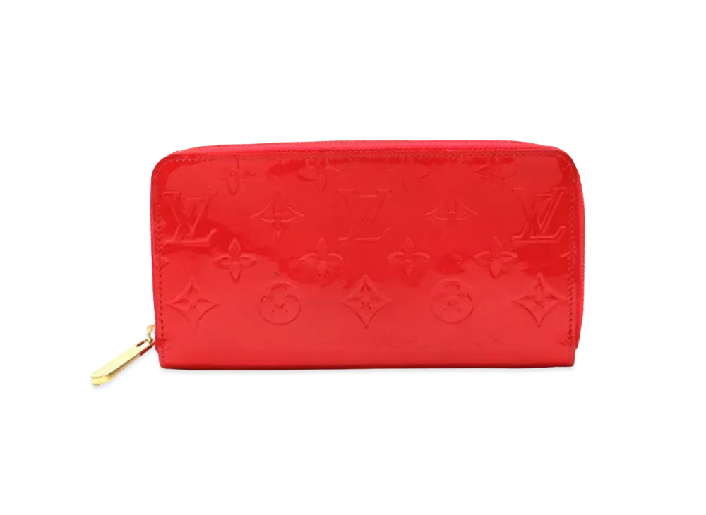 Louis Vuitton Zippy Wallet Monogram Vernis "Cerise"