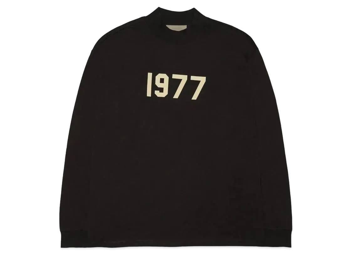 FEAR OF GOD ESSENTIALS 1977 L/S T-SHIRT "Iron"