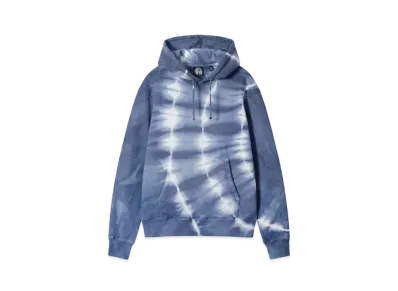 Stussy x Dries Van Noten Tie Dye Hoodie "Blue"