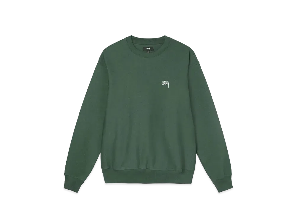 Stussy OVERDYED STOCK LOGO CREW