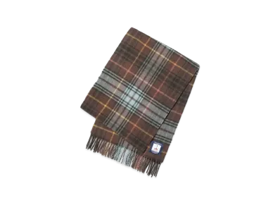 Noah Wool Scarf "Brown Plaid"