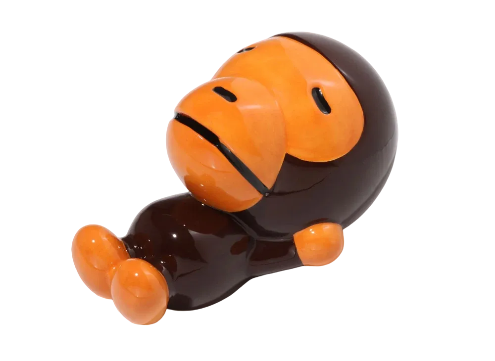 A BATHING APE PLAY Baby Milo Coin Bank "Brown"