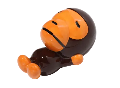 A BATHING APE PLAY Baby Milo Coin Bank "Brown"