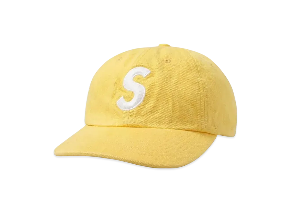 Supreme Kevlar Denim S Logo 6-Panel "Yellow"