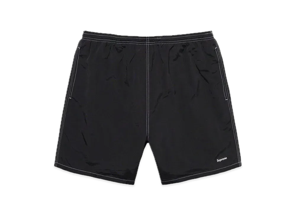 Supreme Arc Logo Water Short "Black"