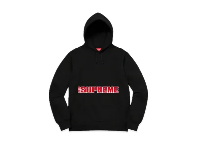 Supreme Blockbuster Hooded Sweatshirt "Black"